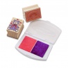 Melissa & Doug set di timbri in legno con colori lavabili amici allegri