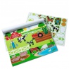 Melissa & Doug adesivi riutilizzabili con base - mondo degli animali