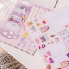 Melissa & Doug adesivi riutilizzabili con base - casa