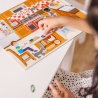 Melissa & Doug adesivi riutilizzabili con base - casa