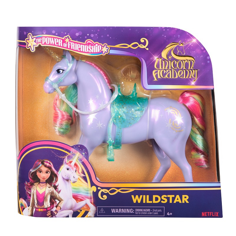 Unicorn Academy pettinare l'unicorno Wildstar 24 cm