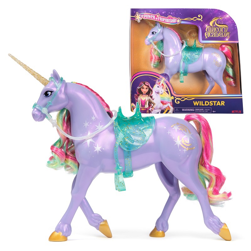 Unicorn Academy pettinare l'unicorno Wildstar 24 cm