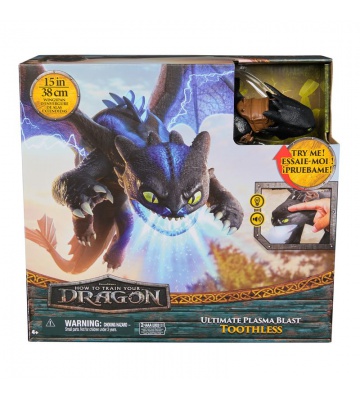 Dragon Trainer Sdentato con effetti sonori e luminosi