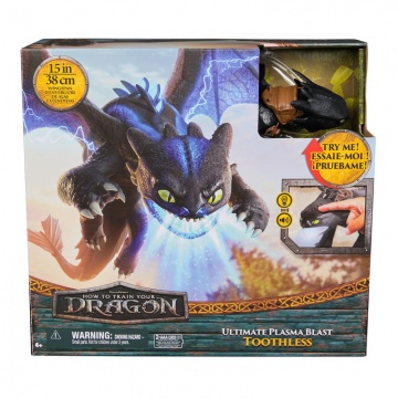Dragon Trainer Sdentato con effetti sonori e luminosi