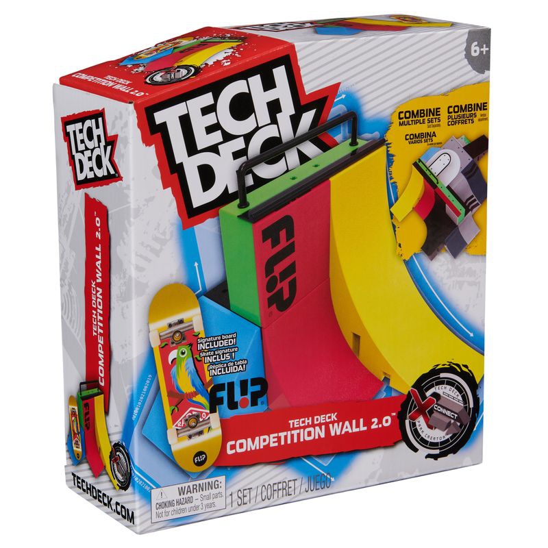 Tech Deck Xconnect skatepark Mafia Gara di Muro Flip