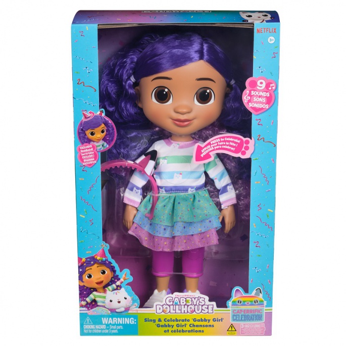 Gabby's Dollhouse bambola interattiva con suoni