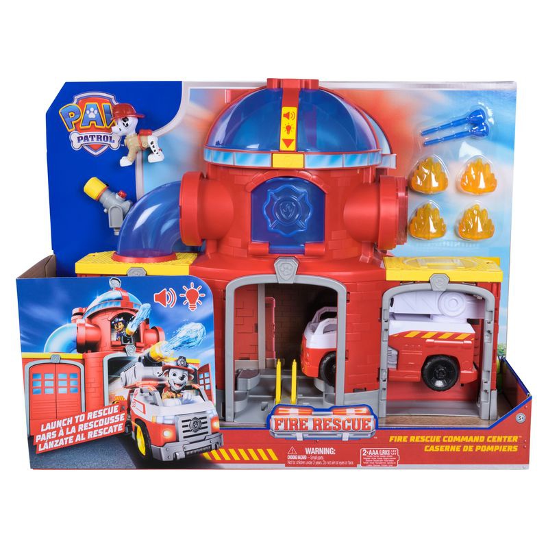 Offerta speciale: Stazione dei pompieri Fire Rescue Paw Patrol + Veicolo Fire Rescue Zuma