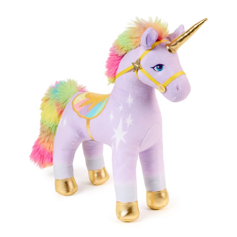 Set convenienza: Unicorn Academy peluche Wildstar con suoni 38 cm + collana con anello