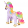 Set convenienza: Unicorn Academy peluche Wildstar con suoni 38 cm + collana con anello
