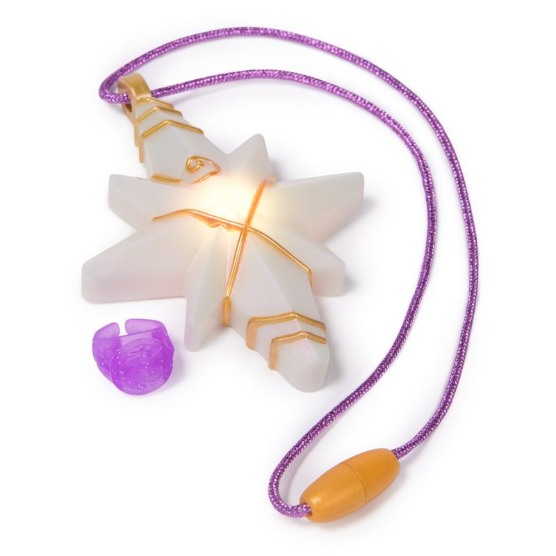 Set vantaggioso: Unicorn Academy unicorno luminoso Wildstar 28 cm + collana con anello