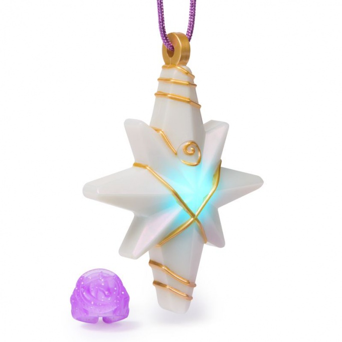 Set vantaggioso: Unicorn Academy unicorno luminoso Wildstar 28 cm + collana con anello