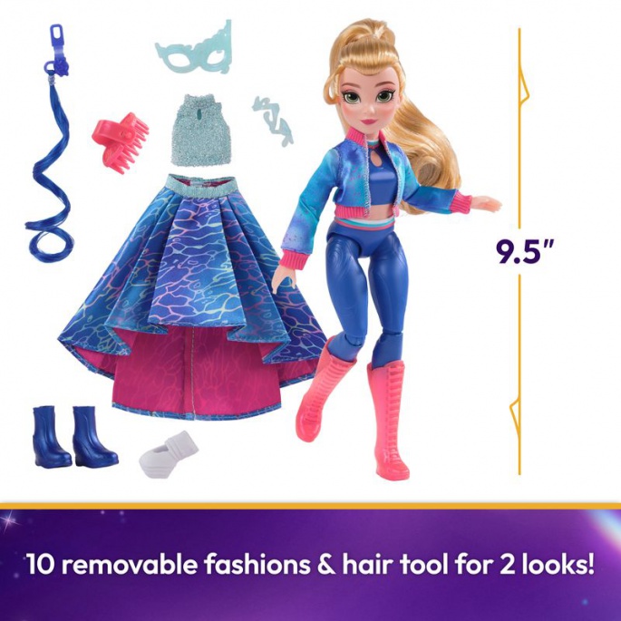 Set vantaggioso: Unicorn Academy deluxe bambola Isabel 24 cm + collana con anello