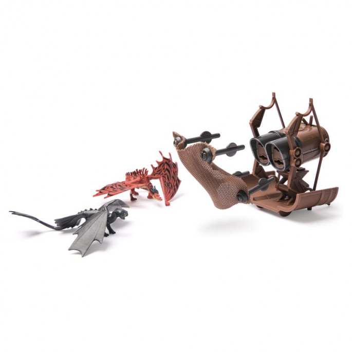 Set vantaggioso: Dragon Trainer multibalení figure + drago e Viking Gronkio e Gambedipesce