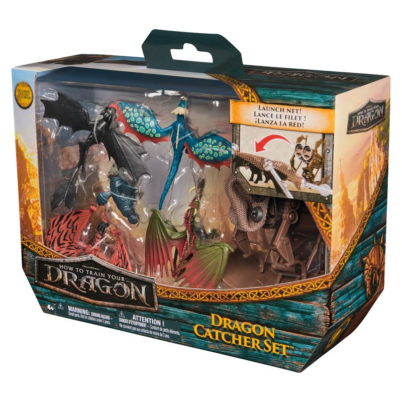 Set vantaggioso: Dragon Trainer multibalení figure + drago e Viking Gronkio e Gambedipesce