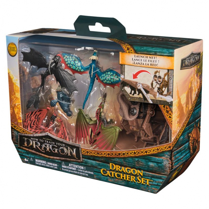 Set vantaggioso: Dragon Trainer multibalení figure + drago e Viking Gronkio e Gambedipesce