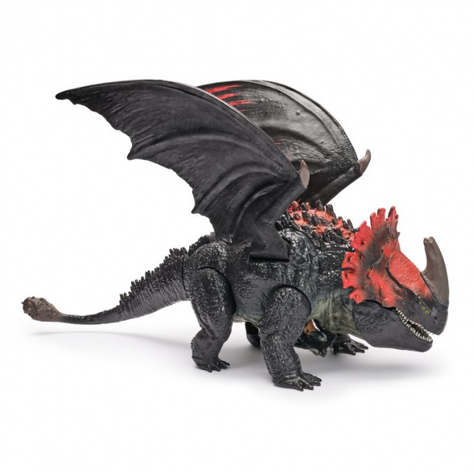 Set conveniente: Dragon Trainer grande drago Morte Rossa + drago e Viking Gronkio e Gambedipesce