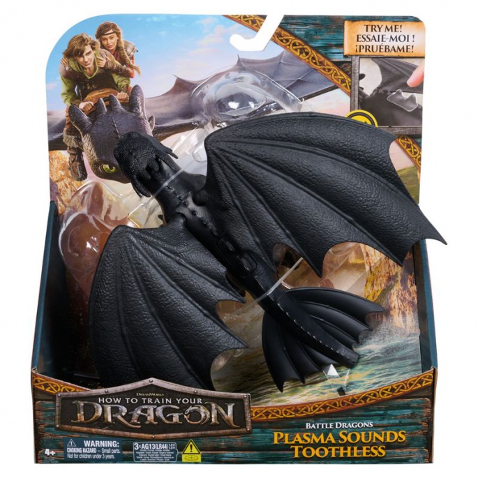 Set vantaggioso: Dragon Trainer Sdentato che emette suoni + Gronkio e Gambedipesce