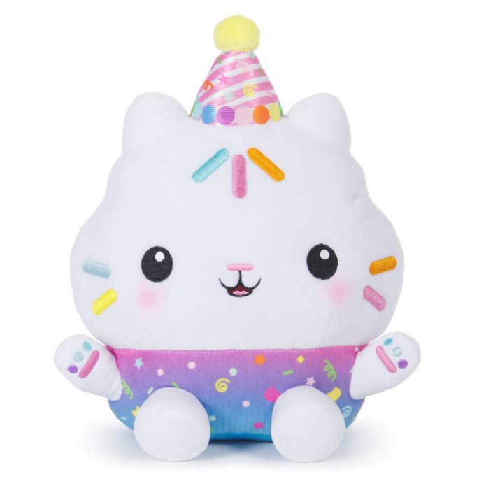 Set conveniente: Casa delle Bambole di Gabby Cakey peluche con suoni + Mercat peluche con funzione
