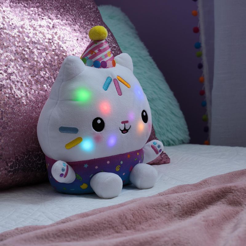 Set conveniente: Casa delle Bambole di Gabby Cakey peluche con suoni + Mercat peluche con funzione