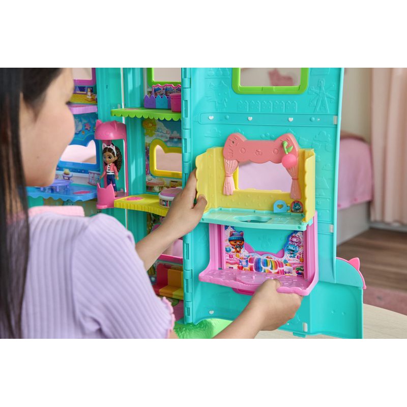 Set vantaggioso: Grande Casa delle Feste di Gabby’s Dollhouse + Cucina per la Grande Casa