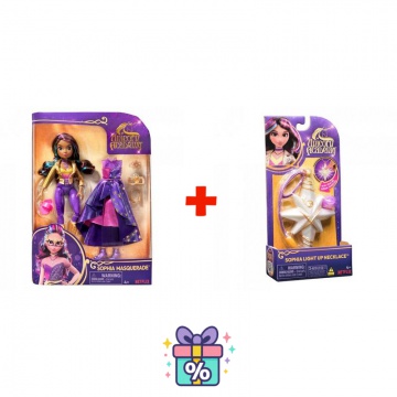 Set conveniente: Unicorn Academy deluxe bambola Sophia 24 cm + collana con anello