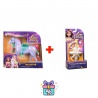 Set vantaggioso: Unicorn Academy unicorno da pettinare Wildstar 24 cm + collana con anello