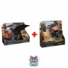 Set conveniente: Dragon Trainer grande drago Morte Rossa + drago e Viking Gronkio e Gambedipesce