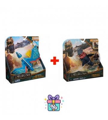 Set vantaggioso: Dragon Trainer Uncinato Mortale che spara frecce + Gronkio e Gambedipesce