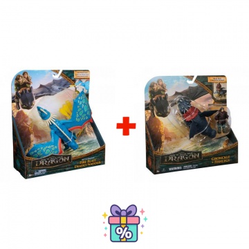 Set vantaggioso: Dragon Trainer Uncinato Mortale che spara frecce + Gronkio e Gambedipesce