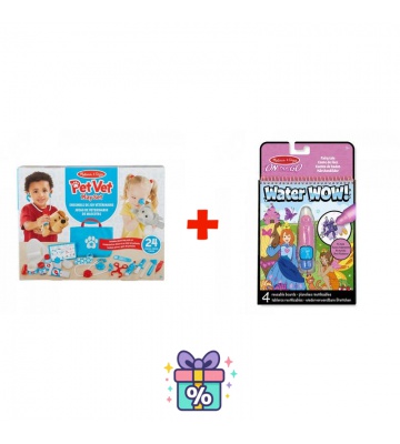 OFFERTA: Gioco da veterinario Melissa & Doug + WOW magia con l'acqua storie GRATIS