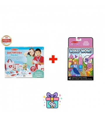 OFFERTA: Melissa & Doug gioco del dottore + WOW magia ad acqua favole GRATIS