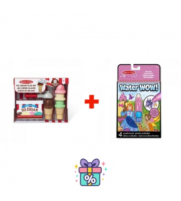 OFFERTA: Set gelato con palline Melissa & Doug + Water WOW storie magiche con l'acqua GRATIS