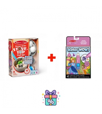 OFFERTA: Melissa & Doug Water WOW magia con acqua frittura + magia con acqua fiabe GRATIS