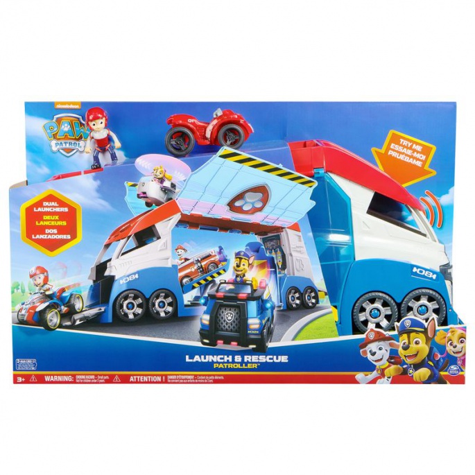 OFFERTA: Paw Patrol grande Patroller con suoni e luci + veicolo base Zuma GRATIS