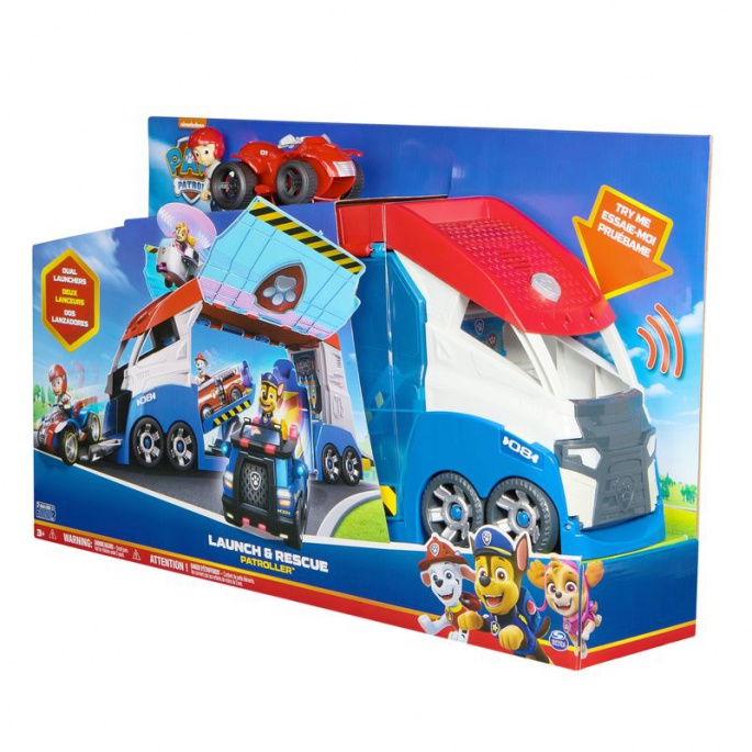 OFFERTA: Paw Patrol grande Patroller con suoni e luci + veicolo base Zuma GRATIS