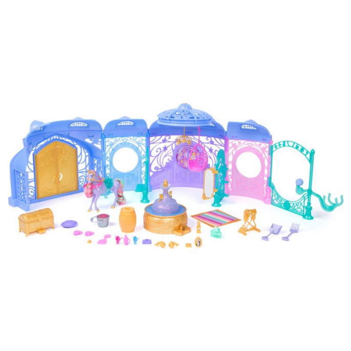 OFFERTA: Scuderia pieghevole Unicorn Academy + 7 unicorni e personaggi da 11 cm + Ava e Leaf GRATIS