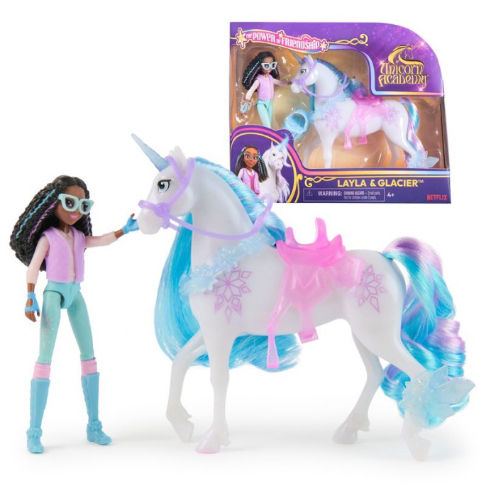 OFFERTA: Scuderia pieghevole Unicorn Academy + 7 unicorni e personaggi da 11 cm + Ava e Leaf GRATIS