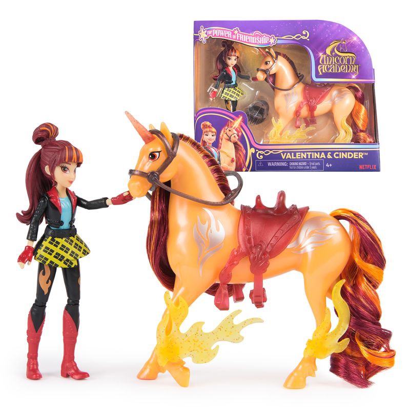 OFFERTA: Scuderia pieghevole Unicorn Academy + 7 unicorni e personaggi da 11 cm + Ava e Leaf GRATIS