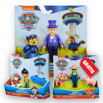 OFFERTA: Paw Patrol Humdinger e Chase + Danny X e Marshall + Yumi e Skye GRATIS