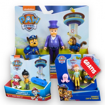 OFFERTA: Paw Patrol Humdinger e Chase + Danny X e Marshall + Chase e Turbot GRATIS