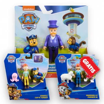 OFFERTA: Paw Patrol Humdinger e Chase + Chase e Turbot + Marshal e Contadino Al GRATIS