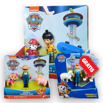 OFFERTA: Paw Patrol Danny X e Marshall + Yumi e Skye + Marshal e il contadino Al GRATIS