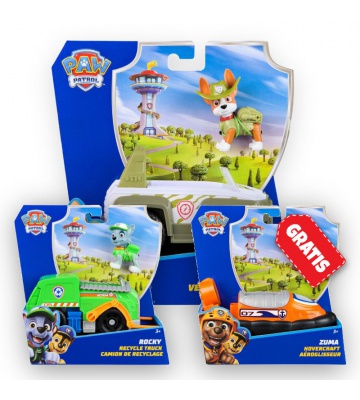 OFFERTA: veicoli base Paw Patrol Tracker + Rocky + Zuma GRATIS