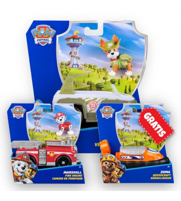 OFFERTA: veicoli base Paw Patrol Tracker + Marshall + Zuma GRATIS