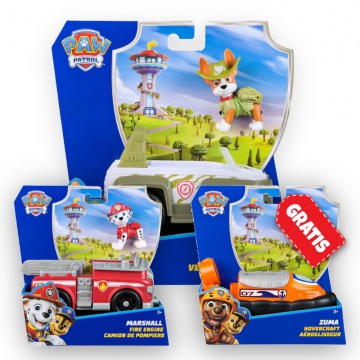 OFFERTA: veicoli base Paw Patrol Tracker + Marshall + Zuma GRATIS