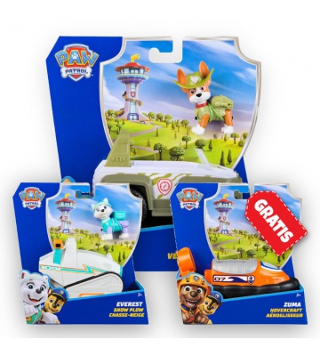 OFFERTA: veicoli base Paw Patrol Tracker + Everest + Zuma GRATIS