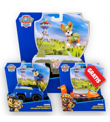 OFFERTA: veicoli base Paw Patrol Tracker + Chase + Zuma GRATIS