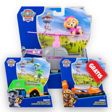 OFFERTA: veicoli base Paw Patrol Skye + Rocky + Zuma GRATIS