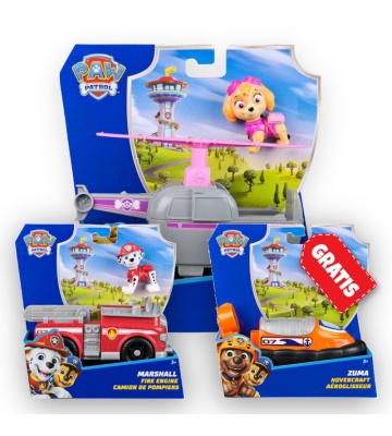 OFFERTA: veicoli base Paw Patrol Skye + Marshall + Zuma GRATIS