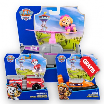 OFFERTA: veicoli base Paw Patrol Skye + Marshall + Zuma GRATIS